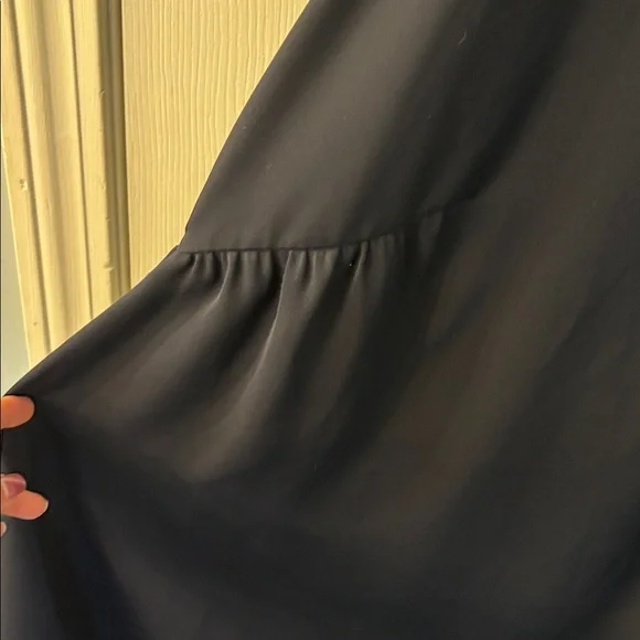 Pleione Sleeveless Hi-Lo Shift Dress in Navy Blue, Size Small - Picture 8 of 10